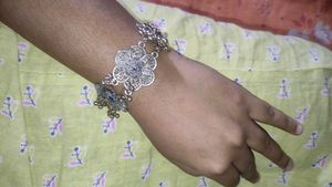 Silver Oxidized Jewelry Set