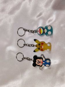 Cartoon Character Keychain Bundle 3