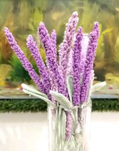 Crochet Lavender 💐 Flower
