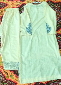 Floral Embroidered Kurta Set