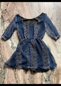 Blue Playsuit