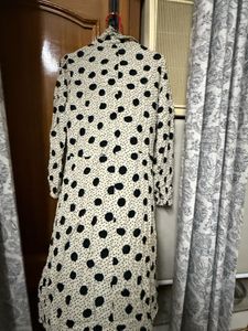 Mango Polka Dot Shirt Dress