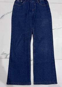 Wollen Wide Leg Jeans