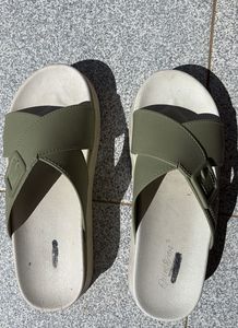 Olive Green Sandals