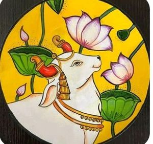 Handmade Pichwai Art Painting
