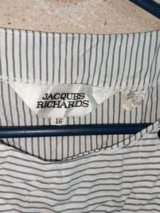 Stylish Formal Shirt Button Down Top Stripped