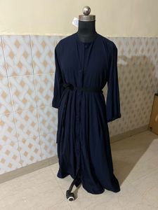 Navy Blue Abaya