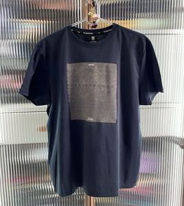 Navy Graphic Print T-Shirt