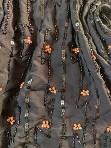 black stone and sequin beaded y2k kurti