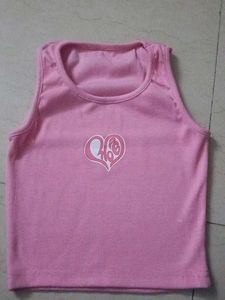 Pink Heart Tank Top