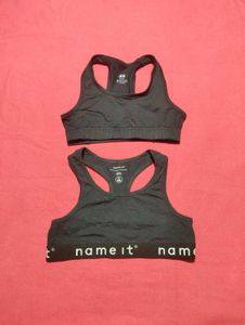 Girls’ Racerback Bra Combo – Size 10-12 Years