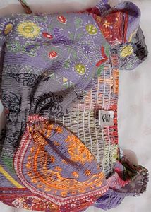 Zara Colorful Print Top