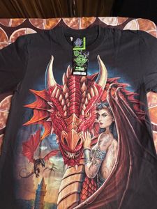 night glowing t shirt Thailand Rock Eagle Graphic