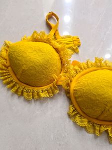 Price Drop ellow Beach Bra