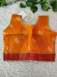 Orange Ethnic Skirt With Blouse ( Girl&#39;s)