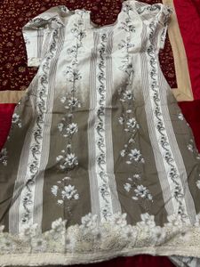 Elegant white Kurta Set
