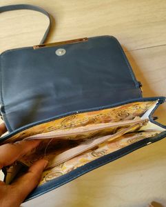 Navy Sling Bag