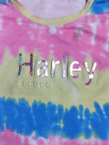 Tiedye Multicolored With Shimer Print Tshirt