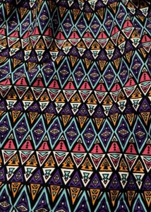 Fun Geometric Strapless Dress
