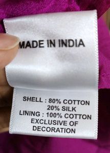 Magenta Frock For Babies By FabIndia