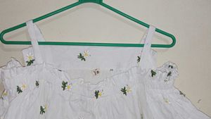 Whit Lily Flower Top