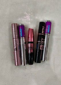 5 Maybelline mascaras, 59/- each