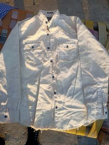 Zara Men Premium Danium Heavy Shirt  With Tag