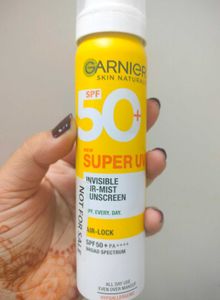 Garnier Super UV Spf50 Invisible Airmist Sunscreen