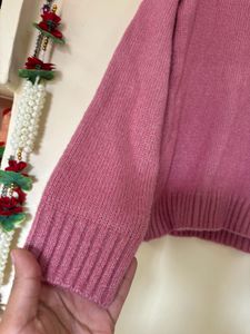 Hey Pink Sweater