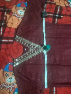 Elegant Maroon Kurta