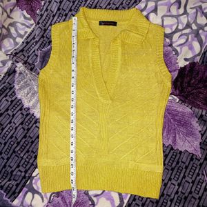 Korean V Neck Knitted Top (Made In Korea)