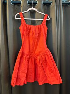 Red Corset Mini Dress - Stretchy