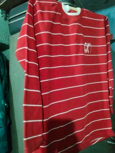 Striped Long Sleeve Sweatshirt