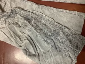 Y2k Embroidered Beachy Bohemian Wrap Pants