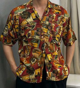 Abstract printed shirt