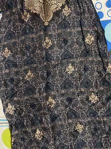 Black Kurta Women