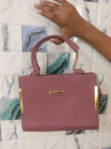 Rose Colour Handbag