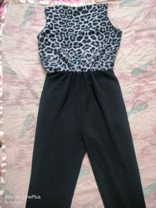 Animal Print Jumpsuit