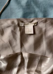 H&amp;M silver One Piece (Never used)