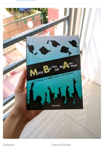 New Book - Maybe This Or That