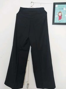 H&amp;M Black Wide Leg Trousers