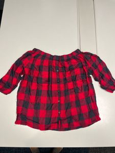 Mahroon black Top