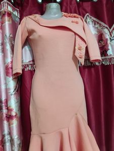 Fish Desin Gown Fancy Dress For 18+girls