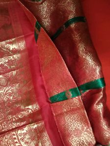 BrandNew Red&amp;Gold Lehenga With StitchedBlouse