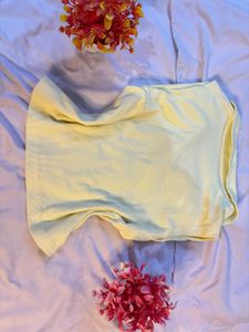 Yellow Collared Tank Top.SIZE-30-34.BRAND NEW