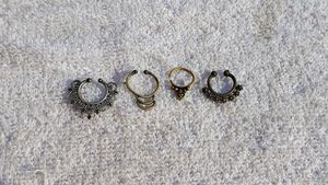 4 Boho Septum Ring Collection