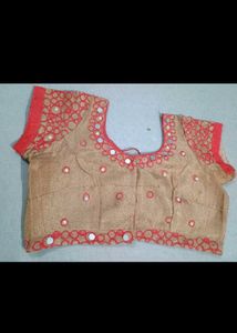 Orange Embellished Saare