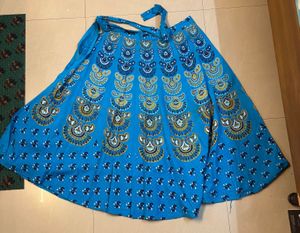 Wrap Around Ethnic Skirt