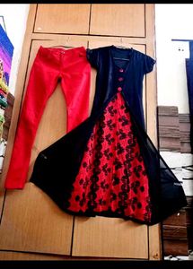2 Long kurta , pant Set