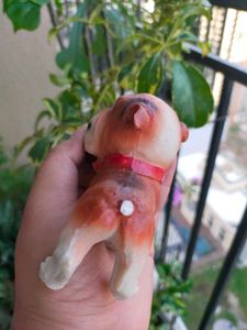Vintage Bulldog Figurine For Home, Garden